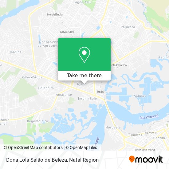 Dona Lola Salão de Beleza map