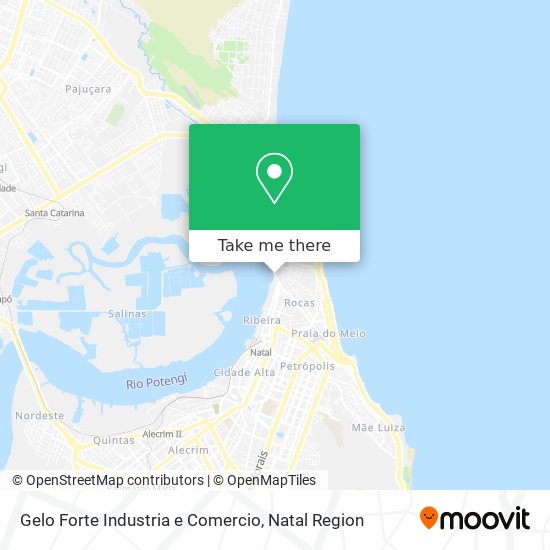 Gelo Forte Industria e Comercio map
