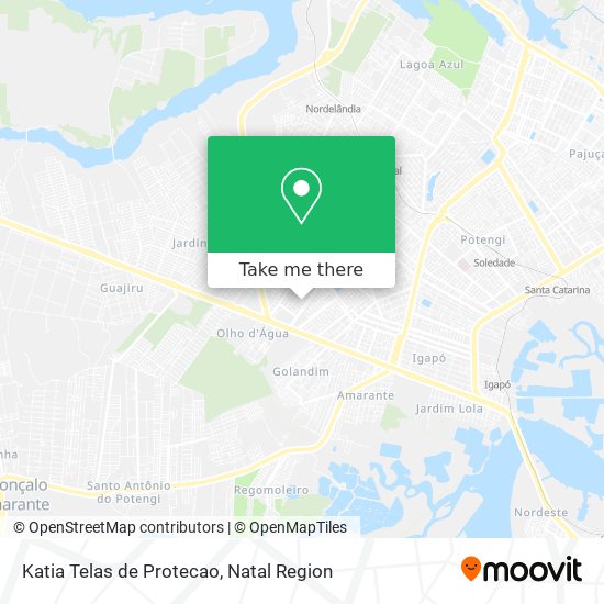 Katia Telas de Protecao map