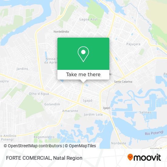 FORTE COMERCIAL map