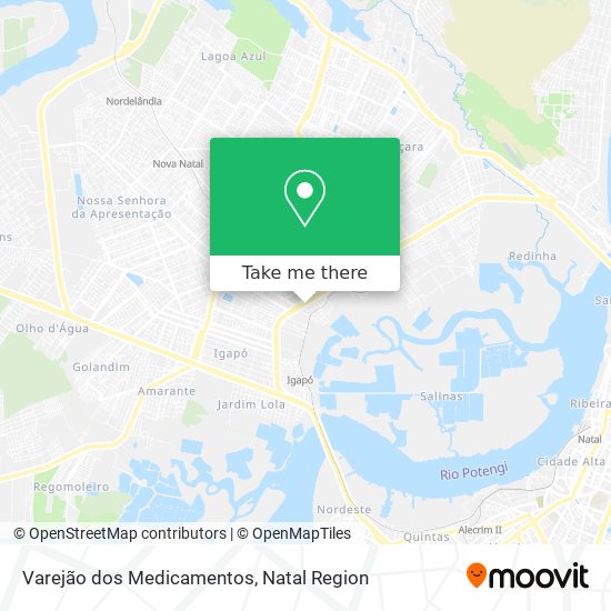 Varejão dos Medicamentos map