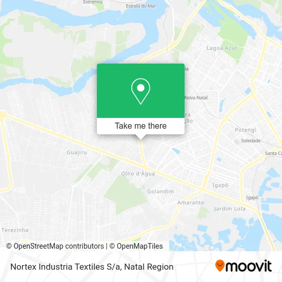 Nortex Industria Textiles S/a map