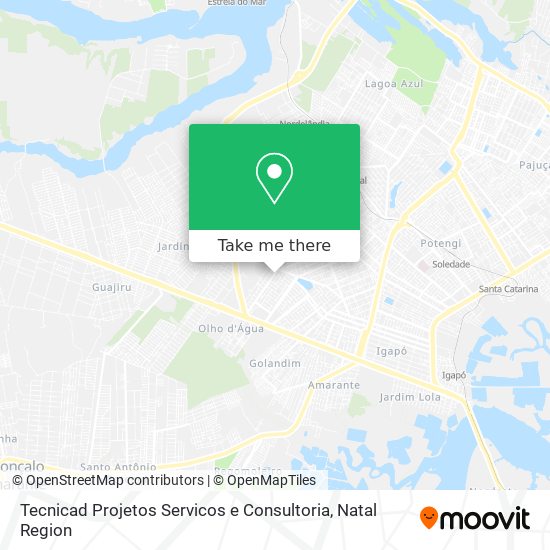 Tecnicad Projetos Servicos e Consultoria map