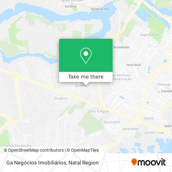 Ga Negócios Imobiliários map