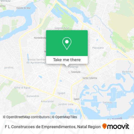 F L Construcoes de Empreendimentos map