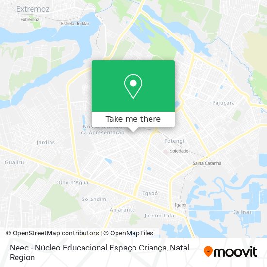 Neec - Núcleo Educacional Espaço Criança map