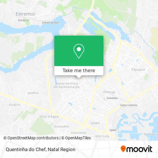 Quentinha do Chef map