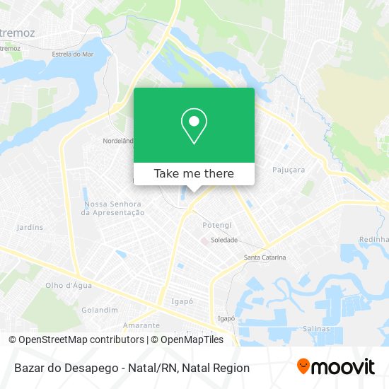 Bazar do Desapego - Natal/RN map