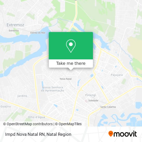 Mapa Impd Nova Natal RN