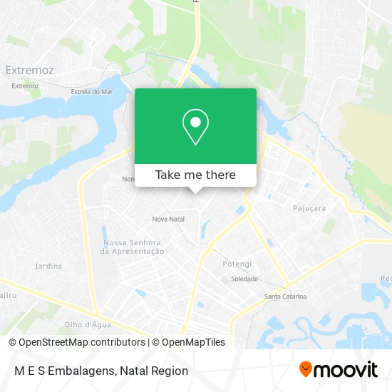 M E S Embalagens map