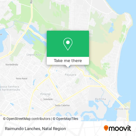 Raimundo Lanches map