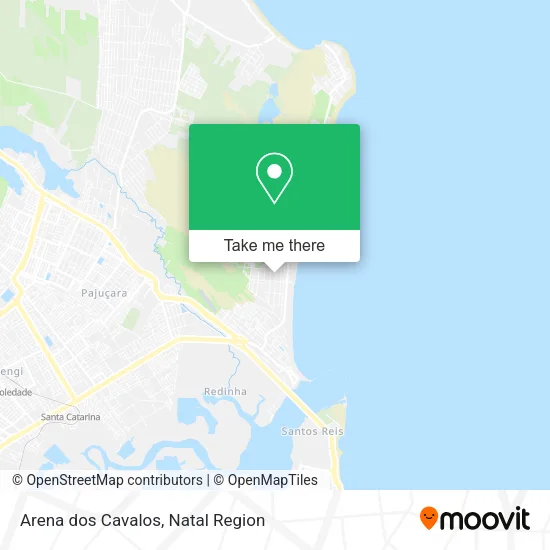 Arena dos Cavalos map