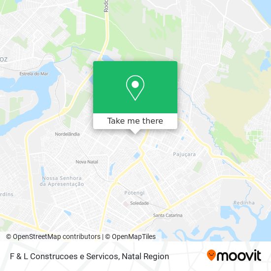 F & L Construcoes e Servicos map