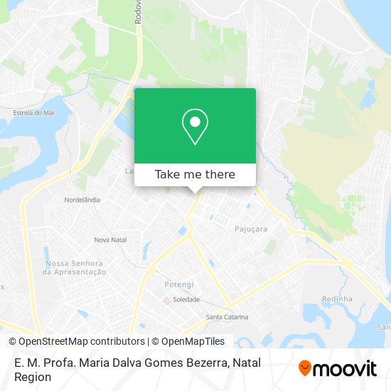 E. M. Profa. Maria Dalva Gomes Bezerra map
