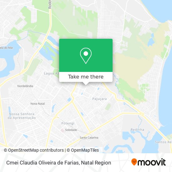 Cmei Claudia Oliveira de Farias map