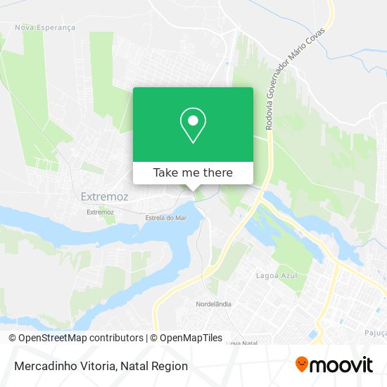 Mapa Mercadinho Vitoria