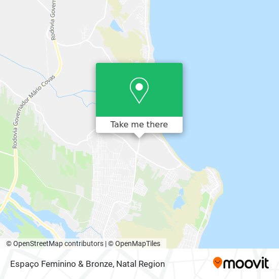 Espaço Feminino & Bronze map