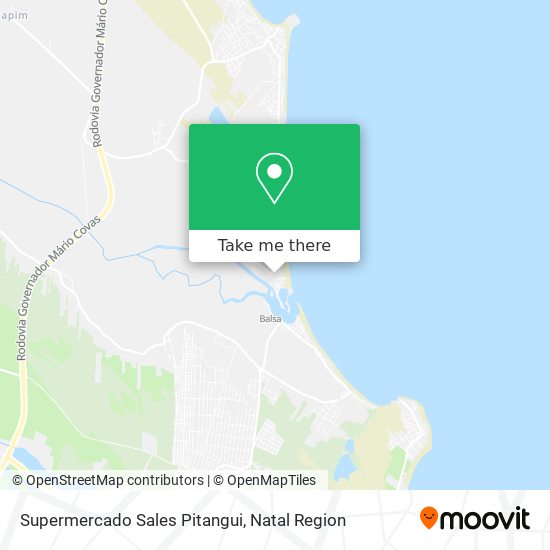 Supermercado Sales Pitangui map