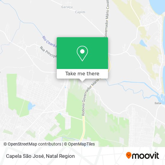 Capela São José map