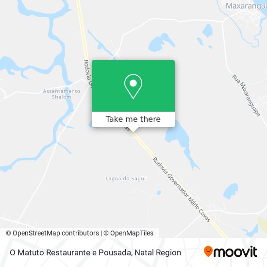 O Matuto Restaurante e Pousada map