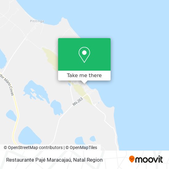 Restaurante Pajé Maracajaú map