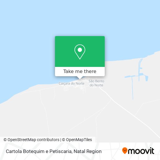 Cartola Botequim e Petiscaria map