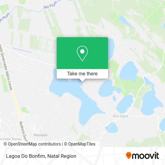 Lagoa Do Bonfim map