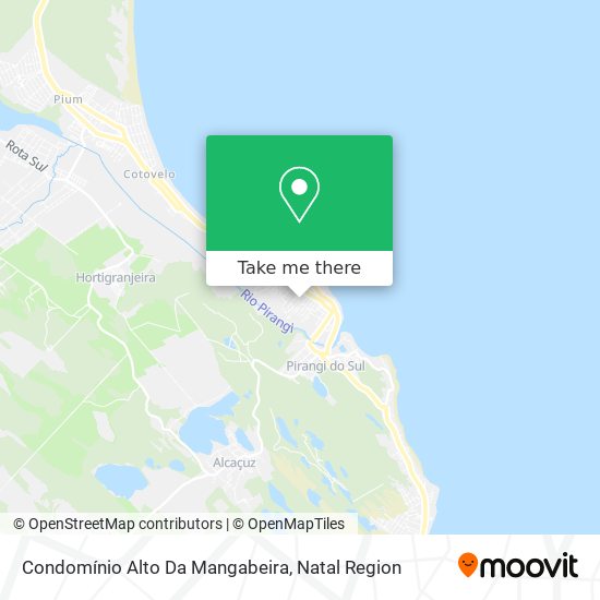 Mapa Condomínio Alto Da Mangabeira