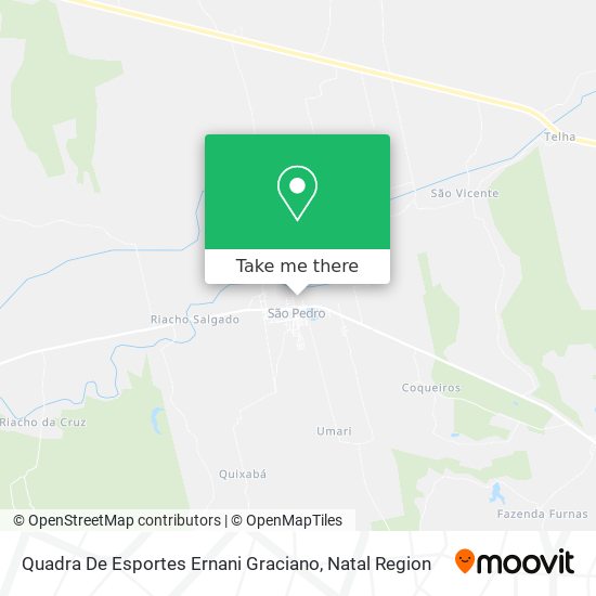 Quadra De Esportes Ernani Graciano map