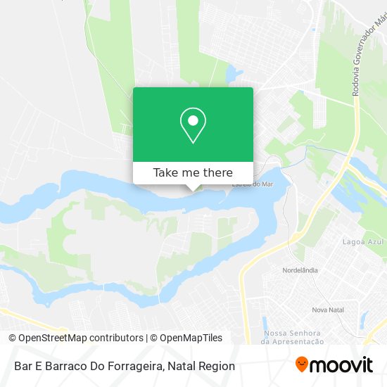 Bar E Barraco Do Forrageira map