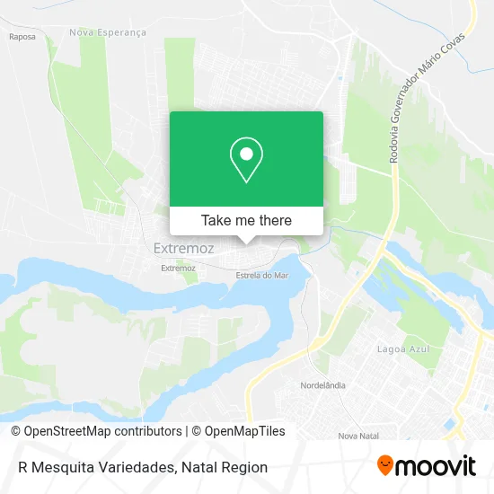 R Mesquita Variedades map