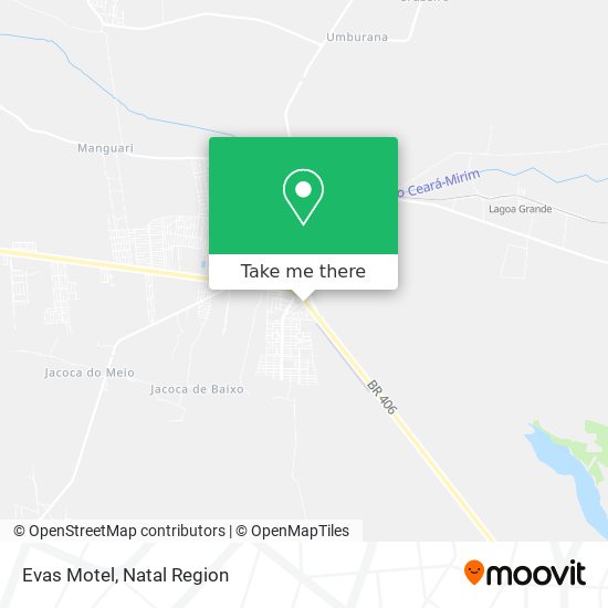 Evas Motel map