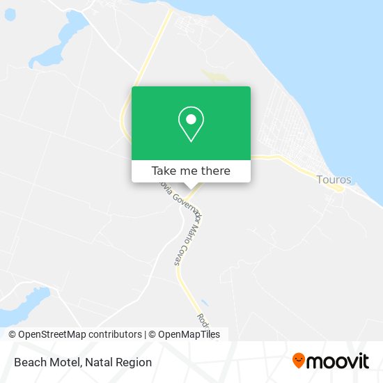 Beach Motel map