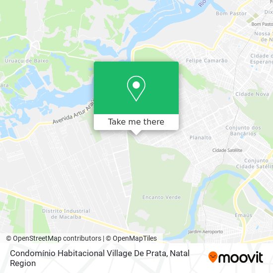 Condomínio Habitacional Village De Prata map