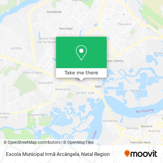 Escola Municipal Irmã Arcângela map