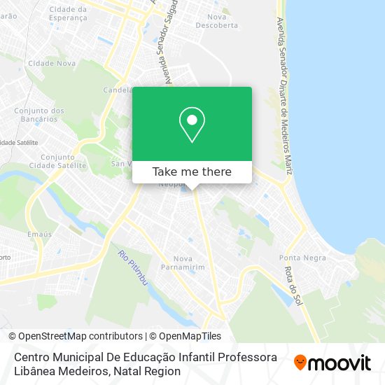 Centro Municipal De Educação Infantil Professora Libânea Medeiros map