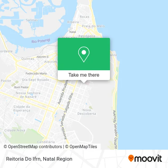 Reitoria Do Ifrn map