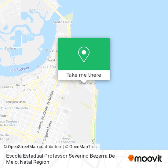 Escola Estadual Professor Severino Bezerra De Melo map