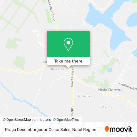 Praça Desembargador Celso Sales map
