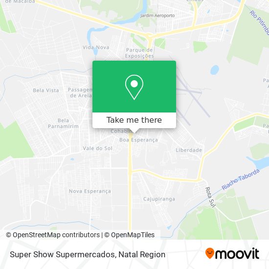 Mapa Super Show Supermercados