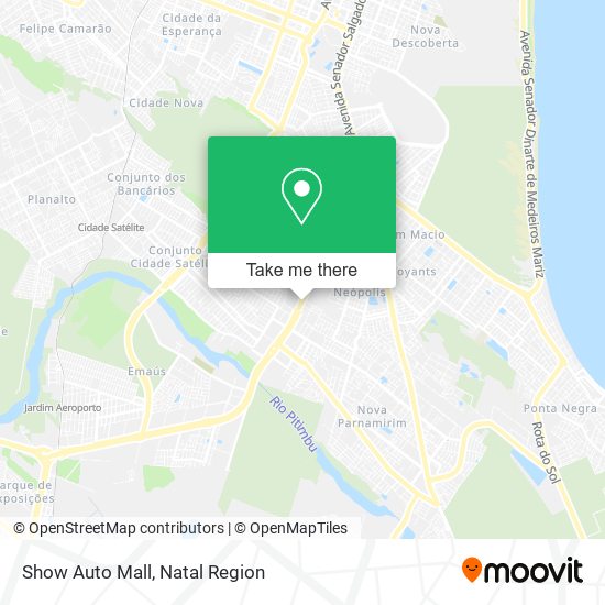 Show Auto Mall map