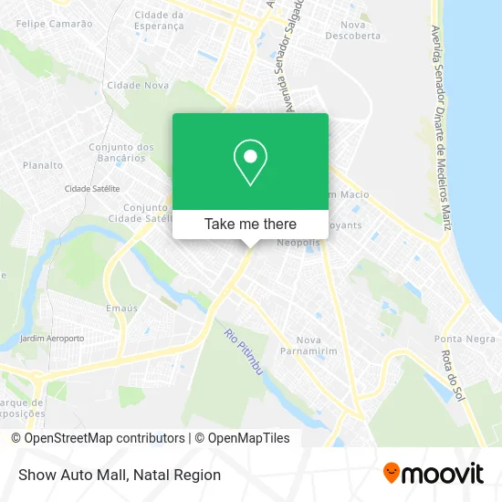 Show Auto Mall map