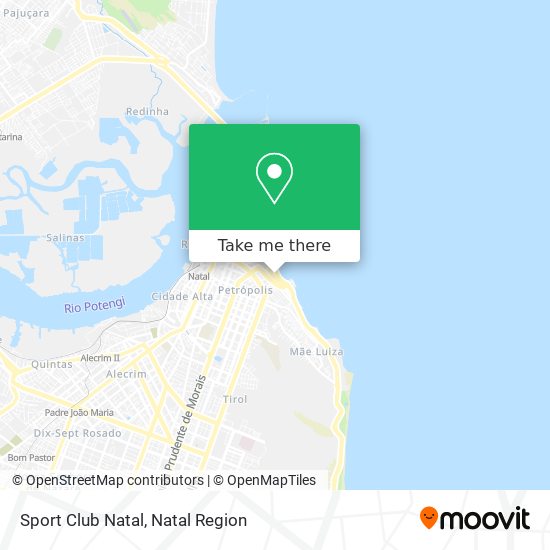 Sport Club Natal map