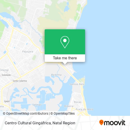 Centro Cultural Gingáfrica map