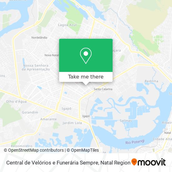 Central de Velórios e Funerária Sempre map