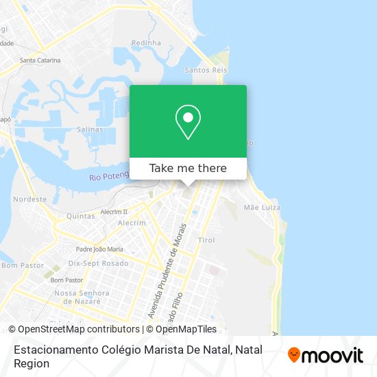 Estacionamento Colégio Marista De Natal map