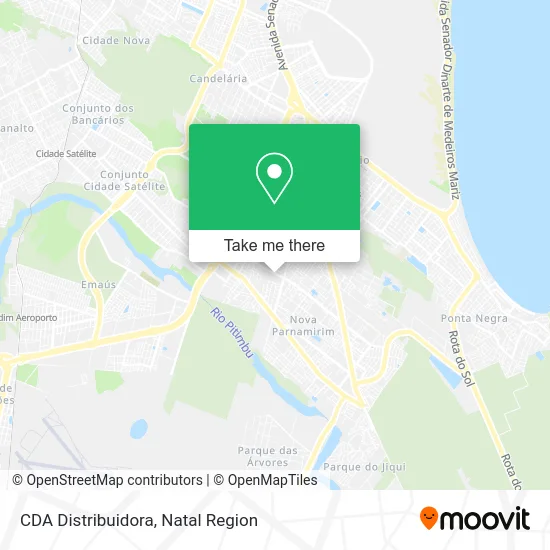 CDA Distribuidora map