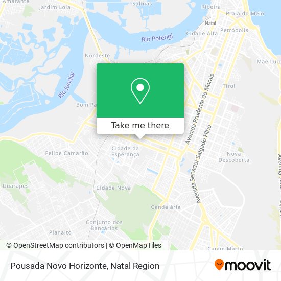 Pousada Novo Horizonte map