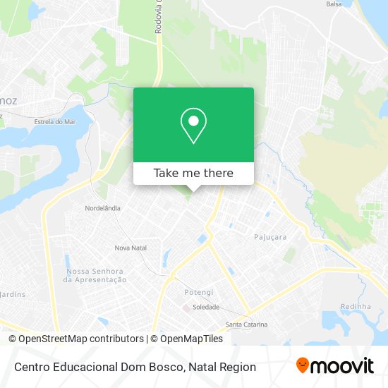 Centro Educacional Dom Bosco map