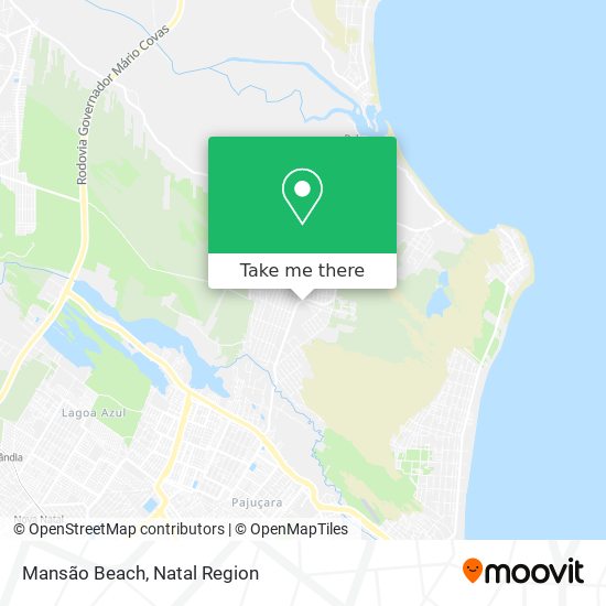 How to get to Mansão Beach in Extremoz by Bus?